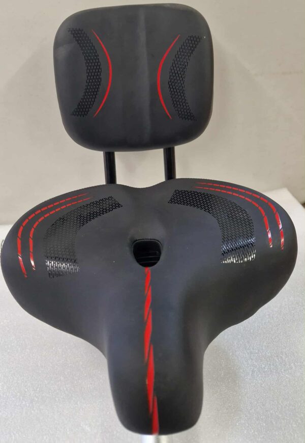 Bicycle seat with rear back rest - Image 4