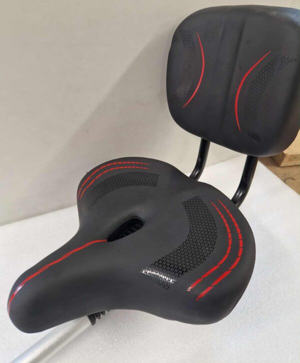Bicycle seat with rear back rest - Image 2